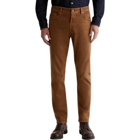 NEW AG JEANS tellis modern slim 32 jeans in brown